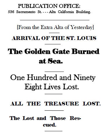 Front page of the Daily Alta California, Aug. 7, 1862